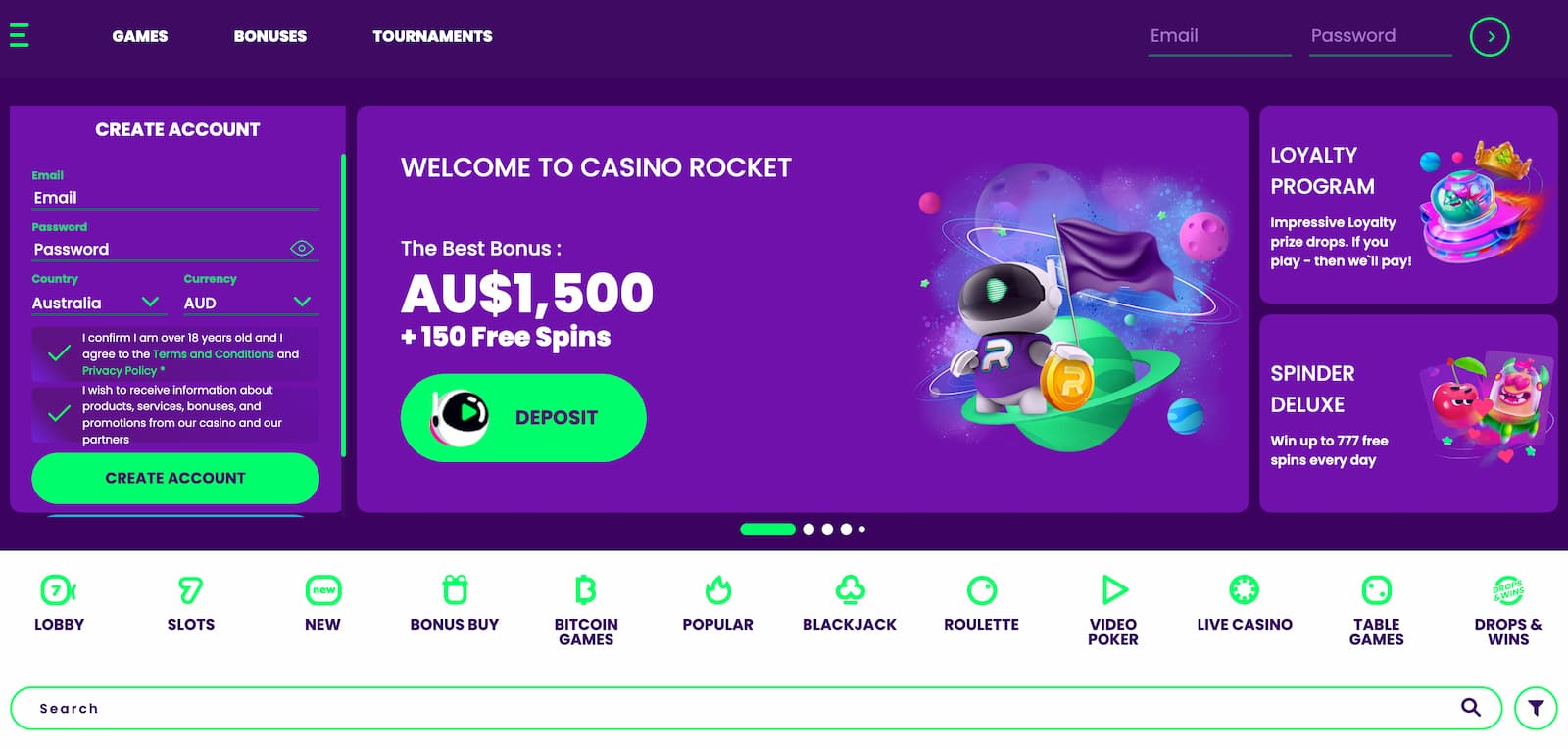 Rocket Casino